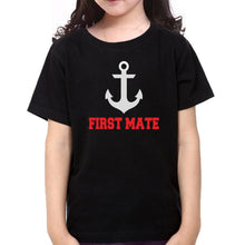 Load image into Gallery viewer, Captain First Mate Father and Daughter Matching T-Shirt- KidsFashionVilla
