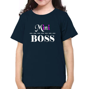 Boss Lady & Mini Boss Mother and Daughter Matching T-Shirt- KidsFashionVilla