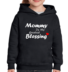 My Greatest Blessings Call Me Mommy Mother and Daughter Matching Hoodies- KidsFashionVilla