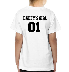 Daddy 01 Daddy's girl 01 Father and Daughter Matching T-Shirt- KidsFashionVilla