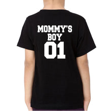 Load image into Gallery viewer, Mommy01 Mommy&#39;s boy01 Mother and Son Matching T-Shirt- KidsFashionVilla
