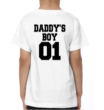 Load image into Gallery viewer, Daddy01 Daddy&#39;s boy01 Father and Son Matching T-Shirt- KidsFashionVilla

