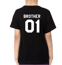 Load image into Gallery viewer, Brother01 Sister02 Brother-Sister Kid Half Sleeves T-Shirts -KidsFashionVilla
