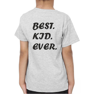 Best Dad Ever Best Kid Ever Father and Son Matching T-Shirt- KidsFashionVilla