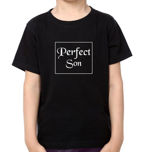 Perfect Dad Perfect Son Father and Son Matching T-Shirt- KidsFashionVilla