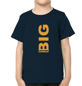 Big Brother Lil Bro Brother-Brother Kids Half Sleeves T-Shirts -KidsFashionVilla