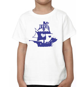 Captain Ship Father and Son Matching T-Shirt- KidsFashionVilla