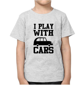 I Fix Car I Play With Car Father and Son Matching T-Shirt- KidsFashionVilla