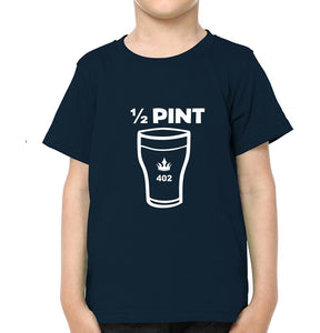 Pint  Half pint Mother and Son Matching T-Shirt- KidsFashionVilla