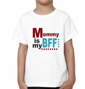 Mommy Is My Bff Kiddy Is My Bff Mother and Son Matching T-Shirt- KidsFashionVilla
