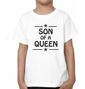 Queen Son of a queen Mother and Son Matching T-Shirt- KidsFashionVilla
