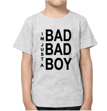 Load image into Gallery viewer, Bad Bad Boy Super super Mom Mother and Son Matching T-Shirt- KidsFashionVilla
