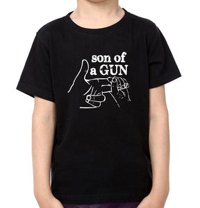 Gun son OF Gun Father and Son Matching T-Shirt- KidsFashionVilla