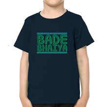 Load image into Gallery viewer, Bade Bhaiya Choti behna Brother-Sister Kid Half Sleeves T-Shirts -KidsFashionVilla
