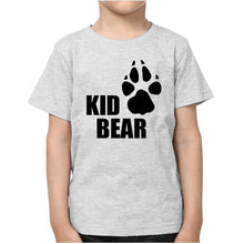 Load image into Gallery viewer, Papa Bear Kid Bear Father and Son Matching T-Shirt- KidsFashionVilla
