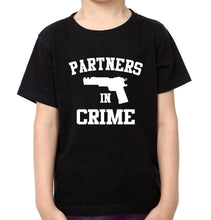 Load image into Gallery viewer, Partners In Crime Father and Son Matching T-Shirt- KidsFashionVilla
