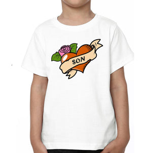 Mom Son Mother and Son Matching T-Shirt- KidsFashionVilla