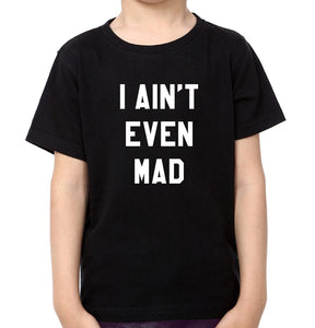 Mad Brother-Sister Kid Half Sleeves T-Shirts -KidsFashionVilla