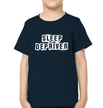 Load image into Gallery viewer, Sleep Deprived Father and Son Matching T-Shirt- KidsFashionVilla
