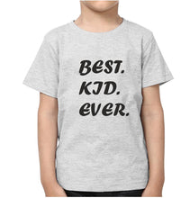 Load image into Gallery viewer, Best Dad Ever Best Kid Ever Father and Son Matching T-Shirt- KidsFashionVilla
