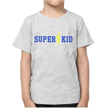 Load image into Gallery viewer, Super Dad Super Kid Father and Son Matching T-Shirt- KidsFashionVilla
