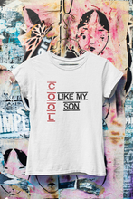 Load image into Gallery viewer, Cool Like My Mom Mother And Son White Matching T-Shirt- KidsFashionVilla
