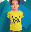 Alan Walker Half Sleeves T-Shirt for Boy-KidsFashionVilla