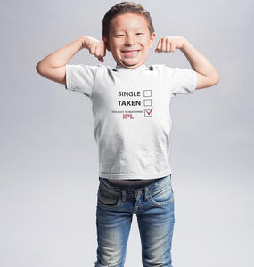 Too Busy In IPL Half Sleeves T-Shirt for Boys and Kids-KidsFashionVilla