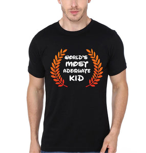 World's Most Adequate Mom & World's Most Adequate Kid Mother and Son Matching T-Shirt- KidsFashionVilla