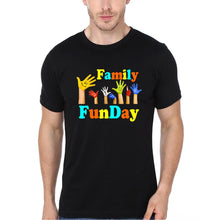 Load image into Gallery viewer, Family Funday Family Half Sleeves T-Shirts-KidsFashionVilla
