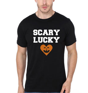 Scary Lucky Hot Cute Family Half Sleeves T-Shirts-KidsFashionVilla