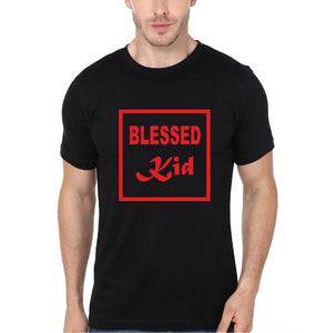Blessed Mommy Blessed Kid Mother and Son Matching T-Shirt- KidsFashionVilla