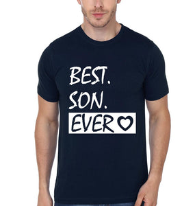 Best Mom Ever Best Son Ever Mother and Son Matching T-Shirt- KidsFashionVilla