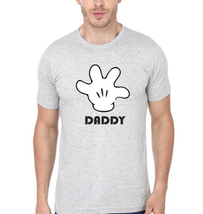Daddy Mommy baby Family Half Sleeves T-Shirts-KidsFashionVilla