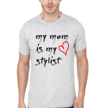 Load image into Gallery viewer, My Kid Is My Inspiration My Mom Is My Stylist Mother and Son Matching T-Shirt- KidsFashionVilla
