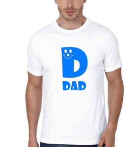 Dad Baby Mom Family Half Sleeves T-Shirts-KidsFashionVilla