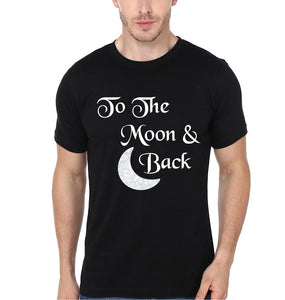 I Love You To The Moon &  Back Mother and Son Matching T-Shirt- KidsFashionVilla