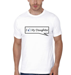 I Like My Dad & I Like My Daughter Father and Daughter Matching T-Shirt- KidsFashionVilla