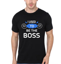 Load image into Gallery viewer, I Used To Be Boss &amp; I Am Boss Father and Daughter Matching T-Shirt- KidsFashionVilla
