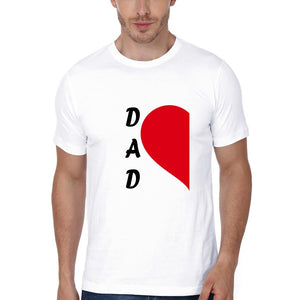 Mom Dad Kid Family Half Sleeves T-Shirts-KidsFashionVilla