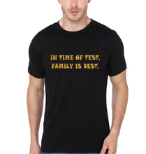 Load image into Gallery viewer, In Time Of Test Family Is Best Family Half Sleeves T-Shirts-KidsFashionVilla
