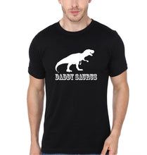 Load image into Gallery viewer, Daddy Saurus Baby Saurus Father and Daughter Matching T-Shirt- KidsFashionVilla
