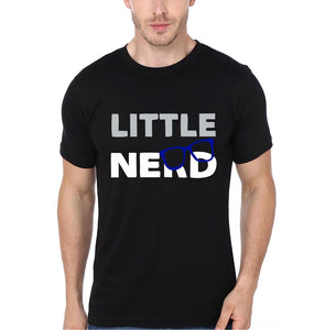 Big Nerd Little Nerd Mother and Son Matching T-Shirt- KidsFashionVilla