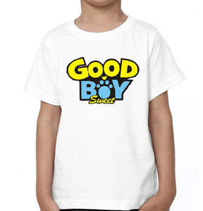 Good Boy Good Mom Mother and Son Matching T-Shirt- KidsFashionVilla