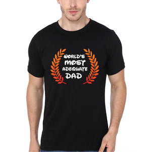 World's Most Adequate Kid Mom Dad Family Half Sleeves T-Shirts-KidsFashionVilla
