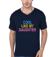 Load image into Gallery viewer, Cool Like My Dad Cool Like My Daughter Father and Daughter Matching T-Shirt- KidsFashionVilla
