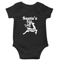 Load image into Gallery viewer, Santas Favorite Christmas Rompers for Baby Boy- KidsFashionVilla
