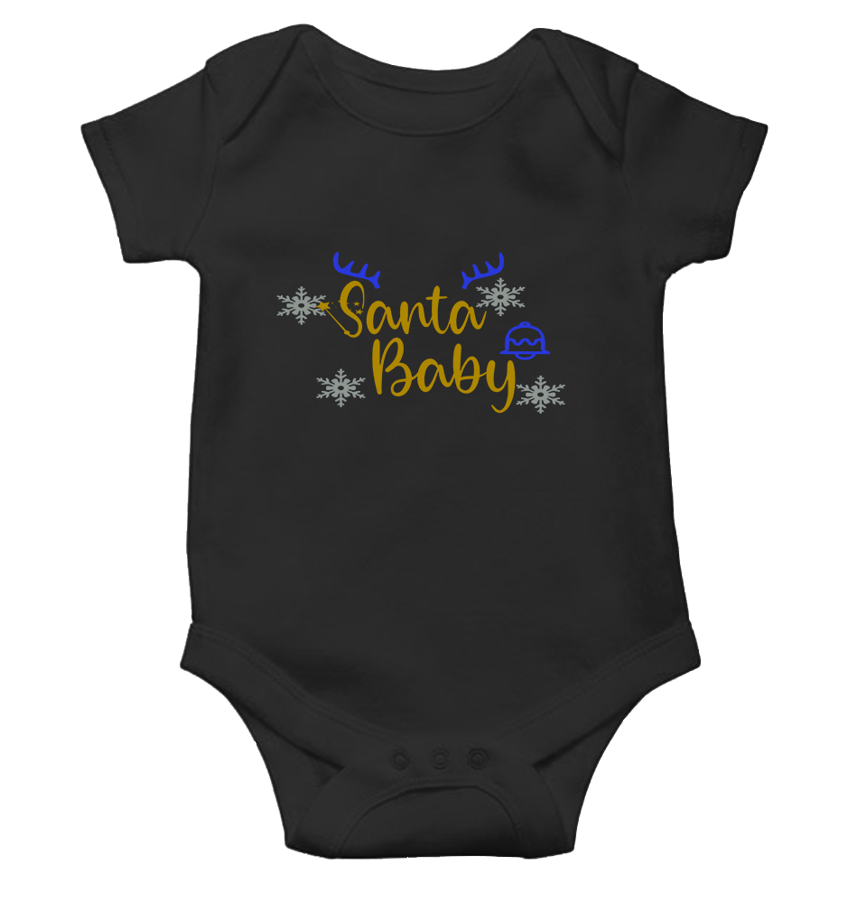 Santa Baby Christmas Rompers for Baby Boy- KidsFashionVilla