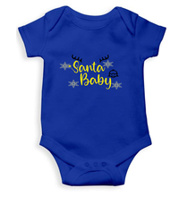 Load image into Gallery viewer, Santa Baby Christmas Rompers for Baby Boy- KidsFashionVilla
