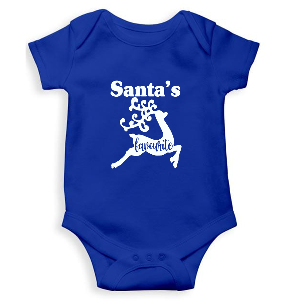 Santas Favorite Christmas Rompers for Baby Boy- KidsFashionVilla